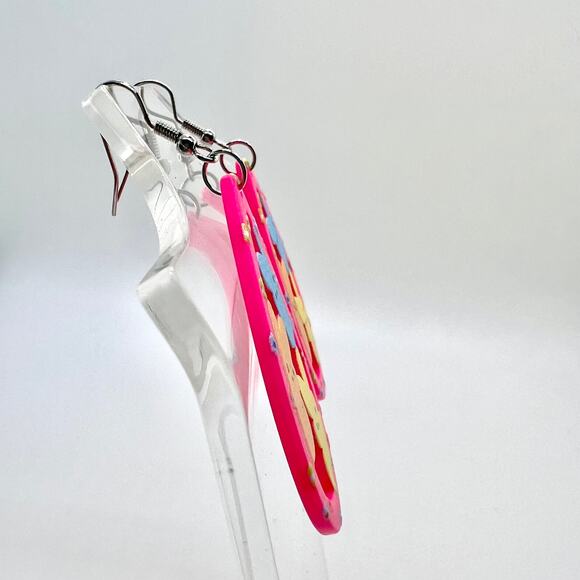 Peeps Earrings - Easter Earrings - Bunny Earrings - Rabbit Earrings - Spring Ear - Picture 3 of 8